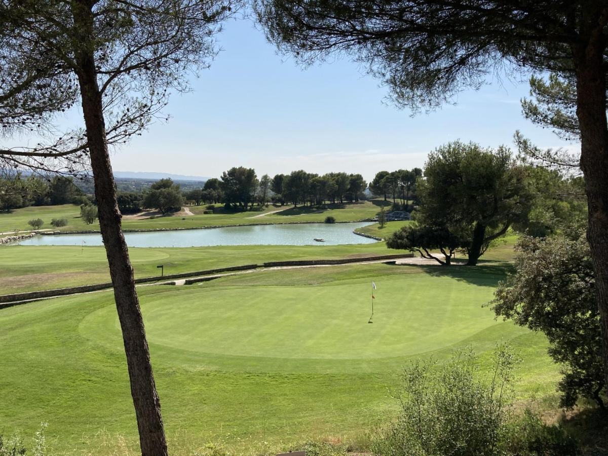 La Perle Du Golf -Magnifique Vue Clim Linge Golf Saumane 6P Piscine Tennis Exterior foto