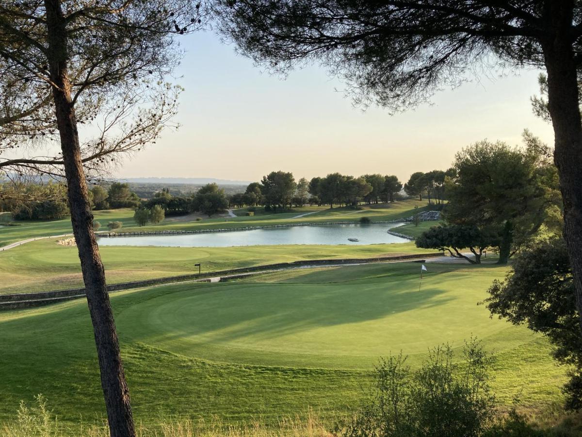 La Perle Du Golf -Magnifique Vue Clim Linge Golf Saumane 6P Piscine Tennis Exterior foto